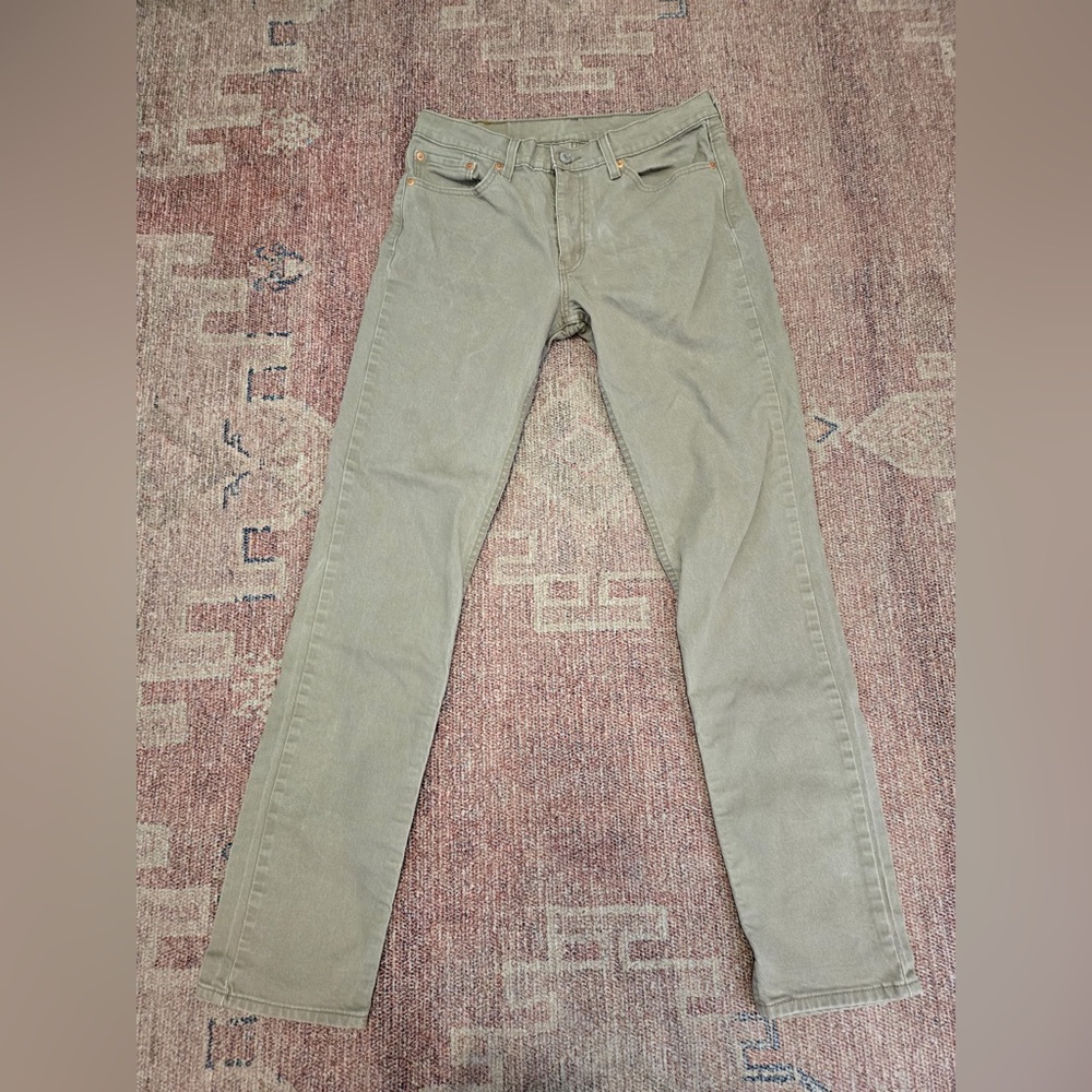 Levi’s 511 32 x 34 khaki denim mens jeans